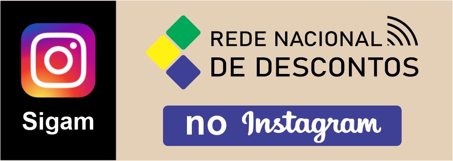 Rede Nacional de Descontos - Instagram