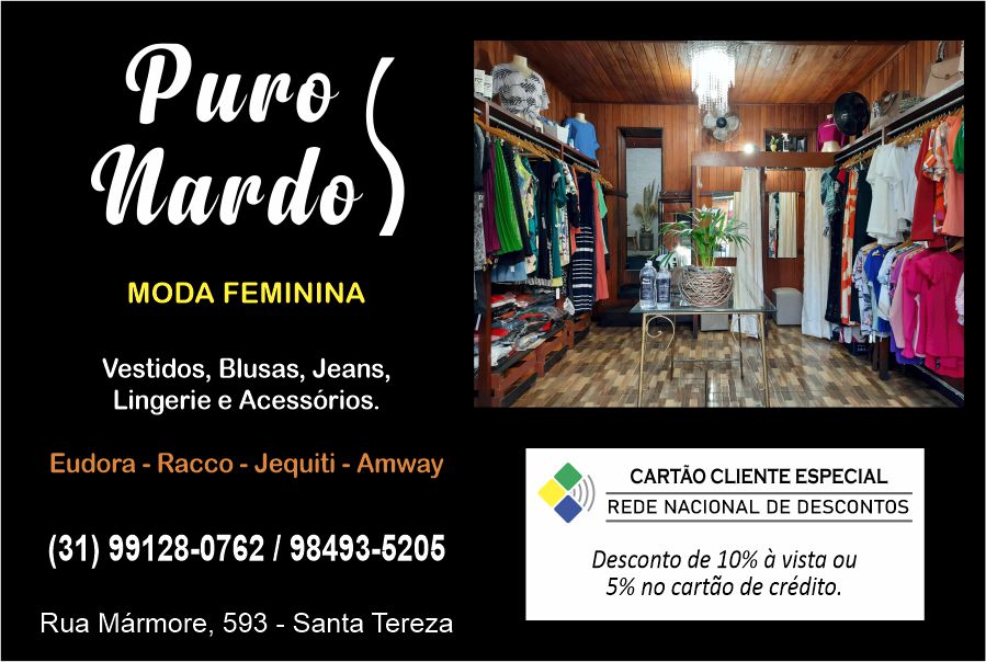 Puro Nardo Moda Feminina com desconto em Belo Horizonte